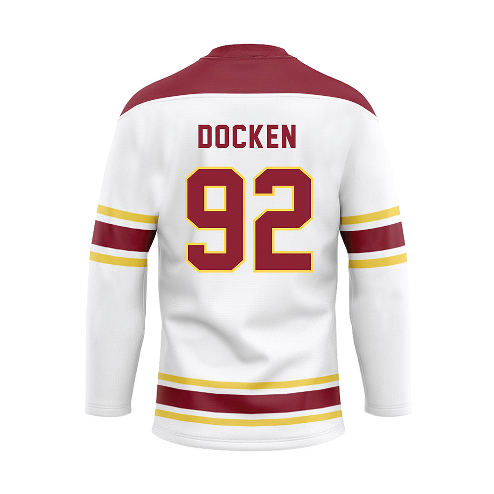 NSU - NCAA Football : Keaton Docken - Hockey Jersey-1