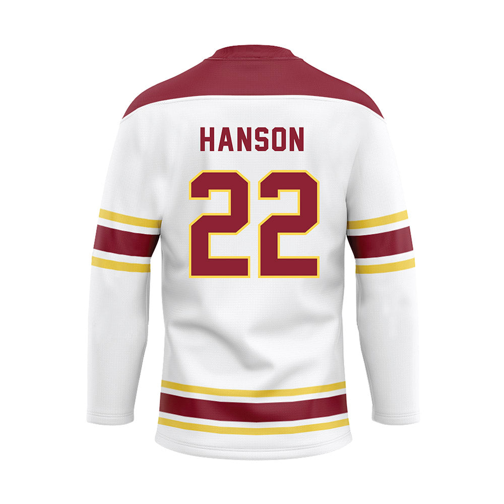 NSU - NCAA Women's Basketball : Ava Hanson - Hockey Jersey-1
