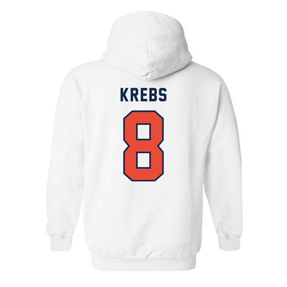Illinois - NCAA Baseball : Lucas Krebs - Classsic Shersey Hooded Sweatshirt-1
