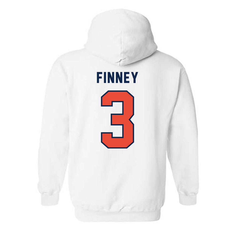Illinois - NCAA Women's Basketball : erica finney - Classsic Shersey Hooded Sweatshirt-1