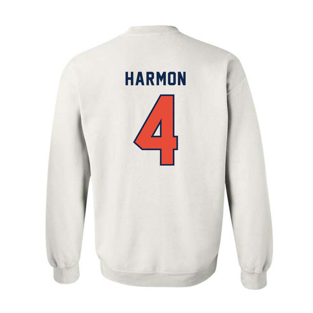 Illinois - NCAA Men's Basketball : Justin Harmon - Classsic Shersey Crewneck Sweatshirt-1
