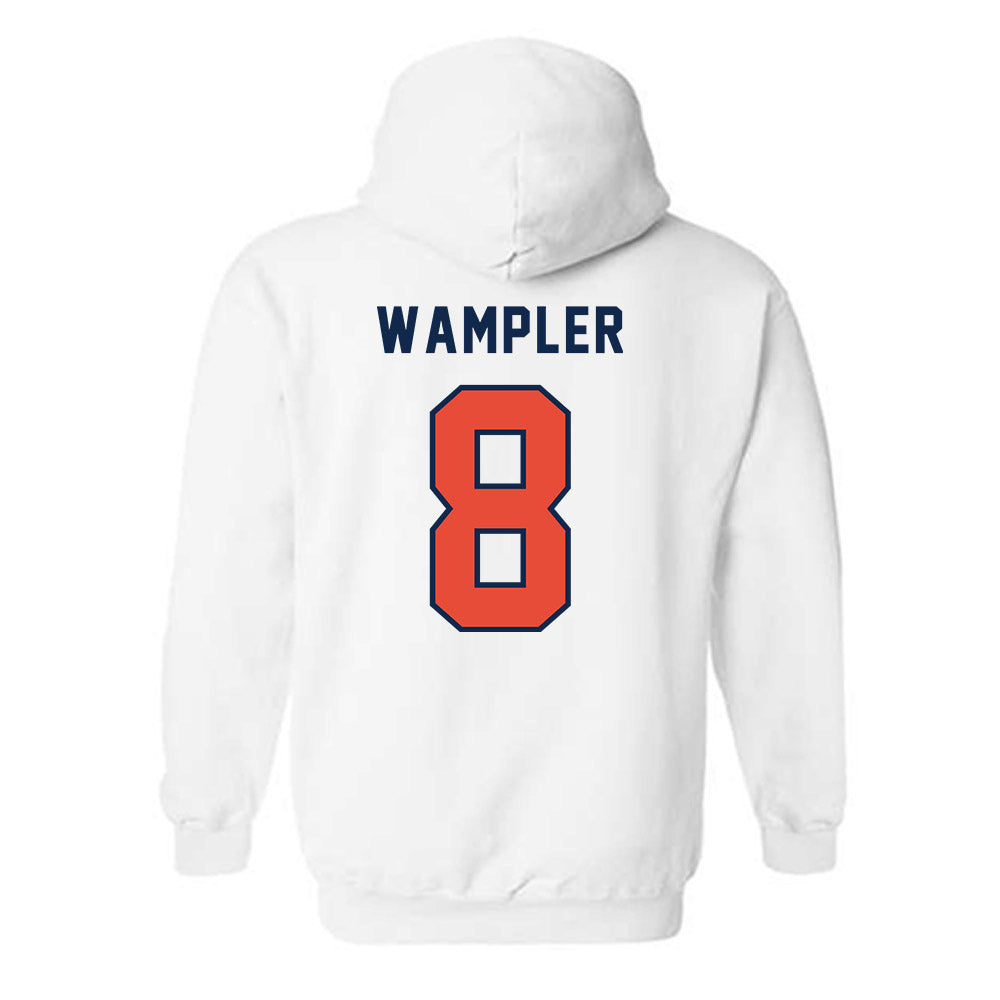 Illinois - NCAA Women's Soccer : Sophia Wampler - Classsic Shersey Hooded Sweatshirt-1