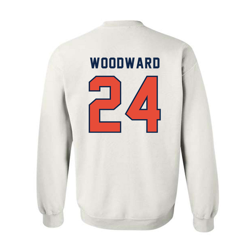Illinois - NCAA Football : Vernon Woodward - Classsic Shersey Crewneck Sweatshirt-1