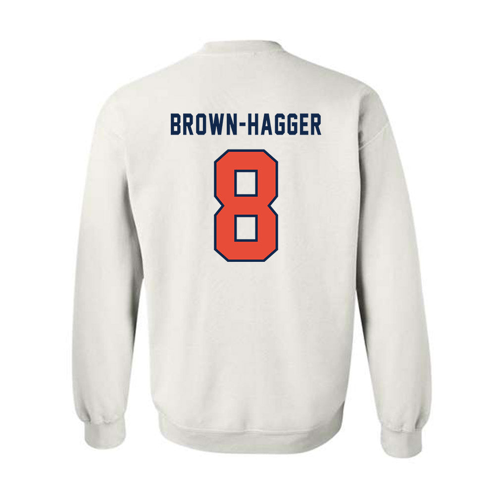 Illinois - NCAA Women's Basketball : Jasmine Brown-Hagger - Classsic Shersey Crewneck Sweatshirt-1