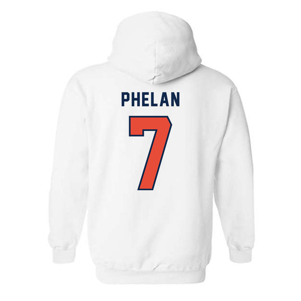 Illinois - NCAA Women's Volleyball : kenna Phelan - Classsic Shersey Hooded Sweatshirt-1