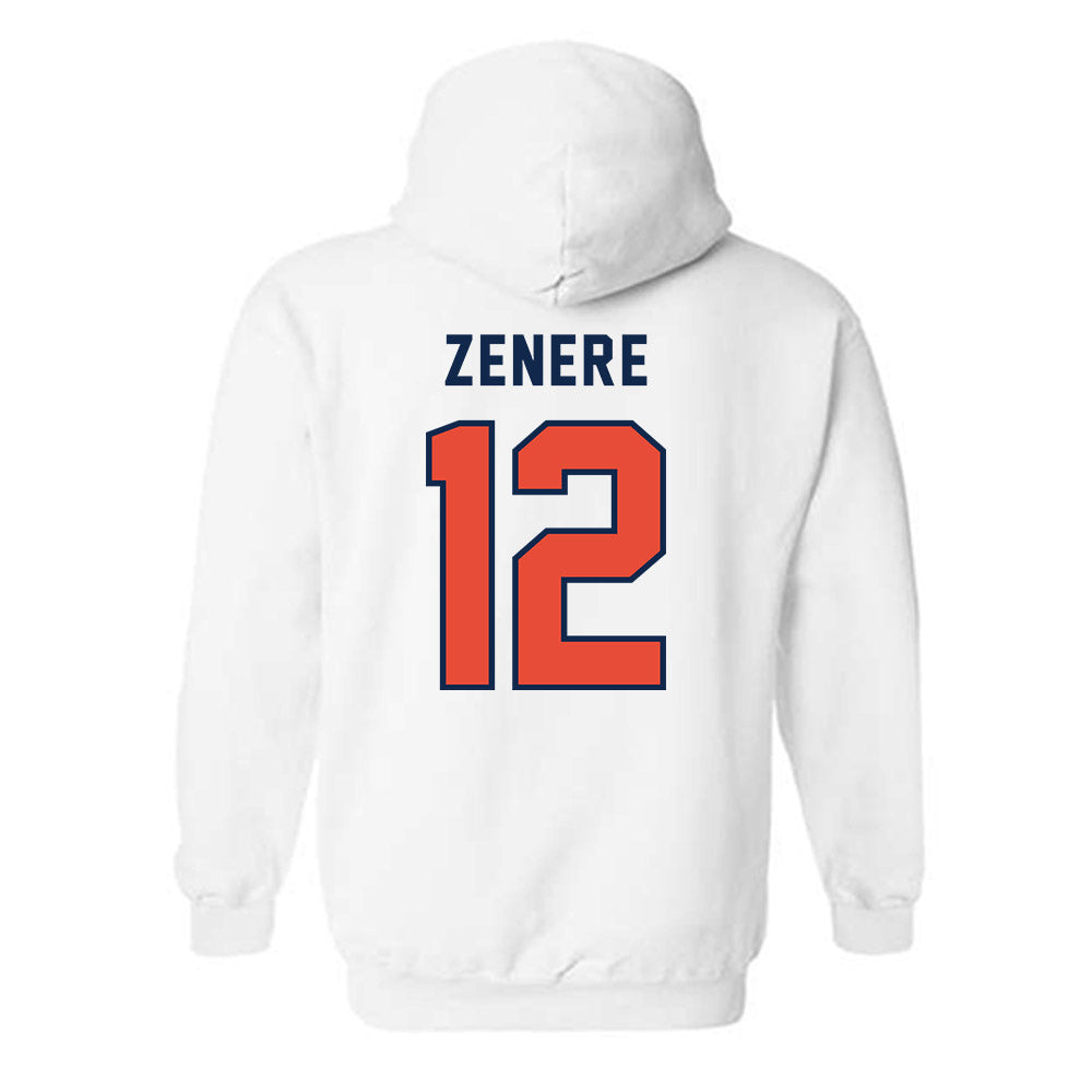 Illinois - NCAA Women's Basketball : Mia Zenere - Classsic Shersey Hooded Sweatshirt-1