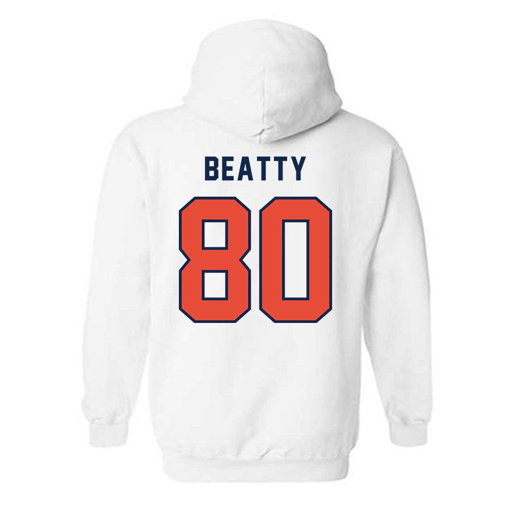 Illinois - NCAA Football : Hank Beatty - Classsic Shersey Hooded Sweatshirt-1
