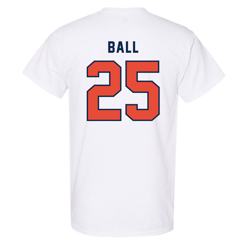 Illinois - NCAA Football : Aaron Ball - Classsic Shersey T-Shirt-1