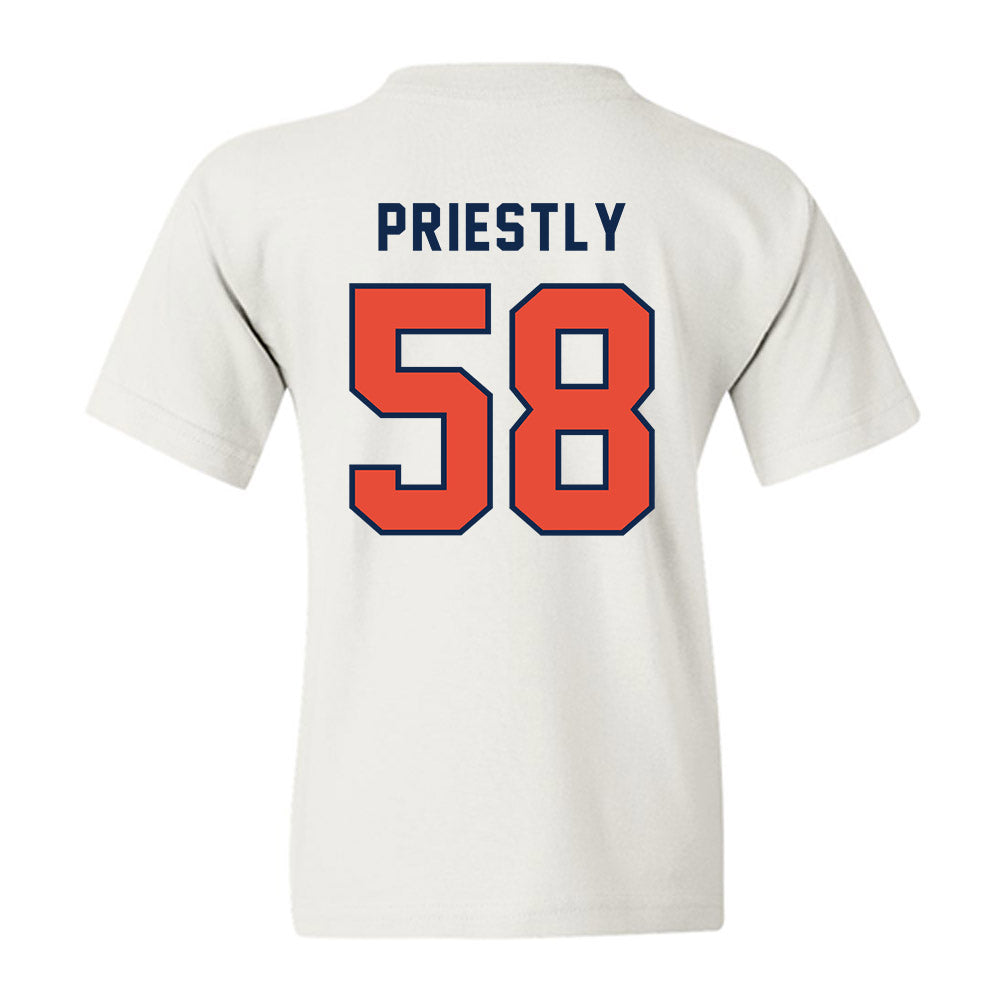Illinois - NCAA Football : Melvin Priestly - Classsic Shersey Youth T-Shirt-1