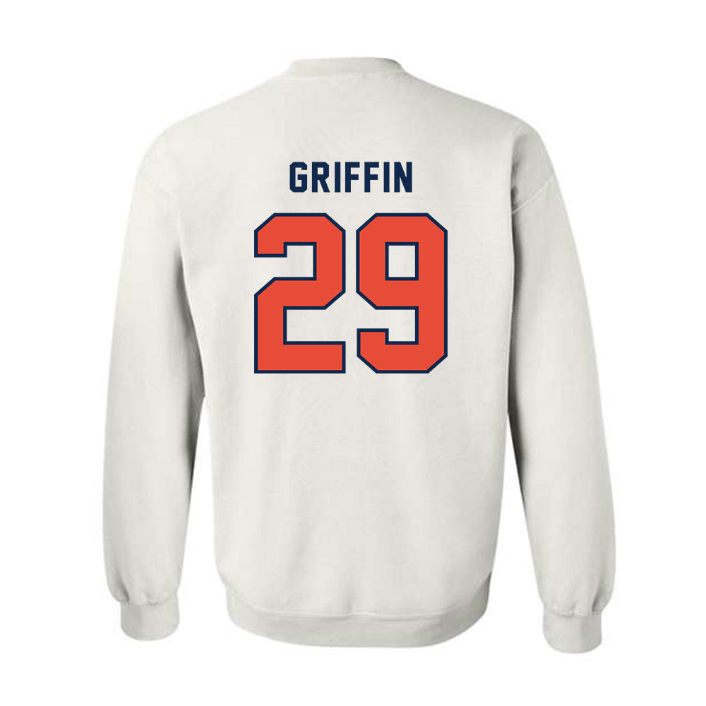 Illinois - NCAA Football : TJ Griffin - Classsic Shersey Crewneck Sweatshirt-1