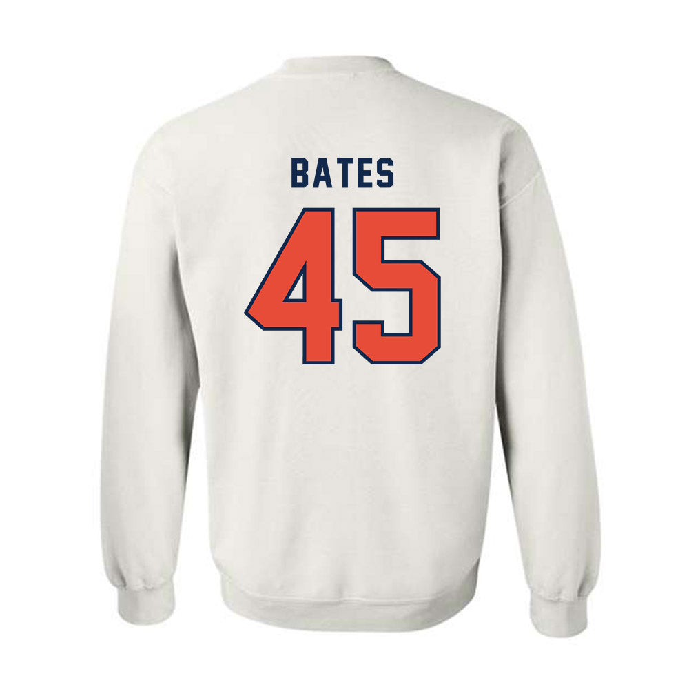 Illinois - NCAA Baseball : Zach Bates - Classsic Shersey Crewneck Sweatshirt-1