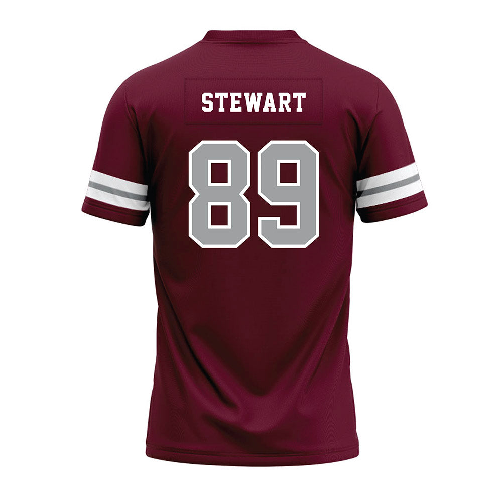 Texas A&M - NCAA Football : Kade Stewart - Maroon Premium Football Jersey-1