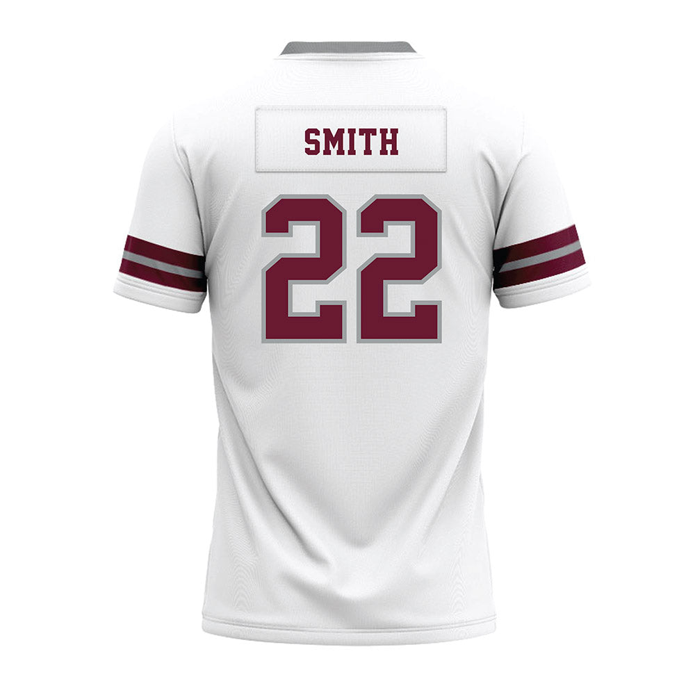 Texas A&M - NCAA Football : EJ Smith - White Premium Football Jersey-1