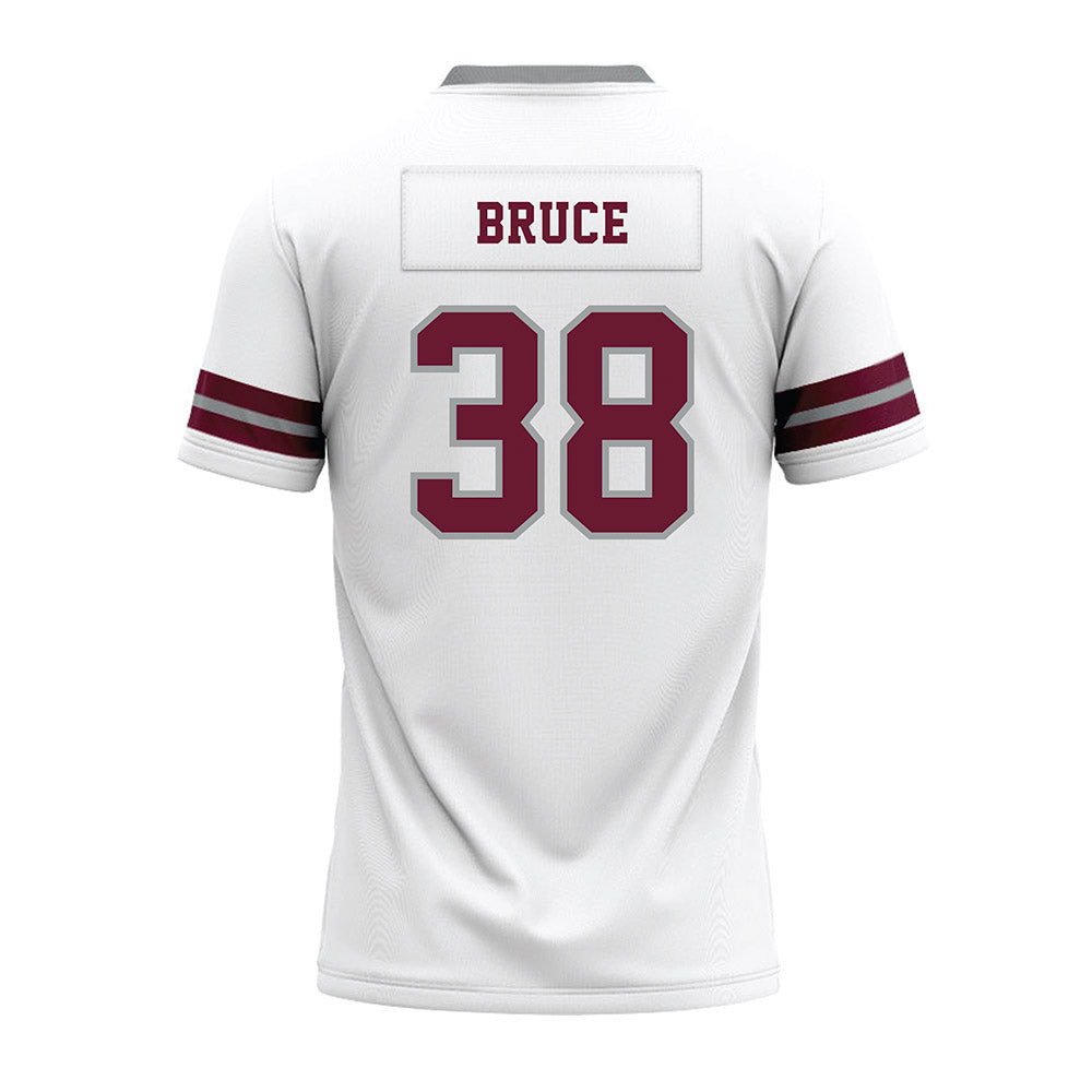 Texas A&M - NCAA Football : Benjamin Bruce - White Premium Football Jersey-1