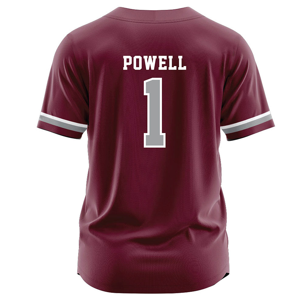 Texas A&M - NCAA Softball : Kennedy Powell - Maroon Jersey-1
