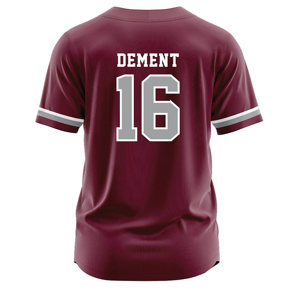 Texas A&M - NCAA Softball : K.K. Dement - Maroon Jersey-1
