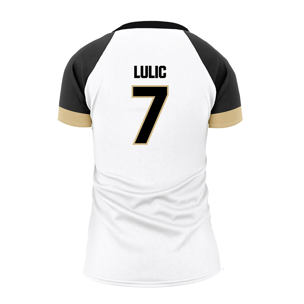 Purdue - NCAA Women's Volleyball : Bianka Lulic - White Volleyball Jersey-1