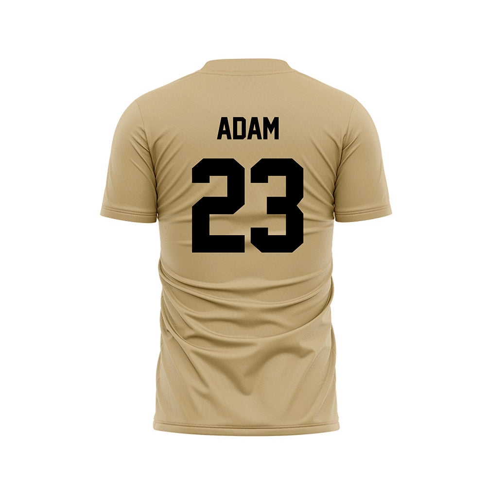 Purdue - NCAA Women's Soccer : Lauren Adam - Gold Soccer Jersey-1