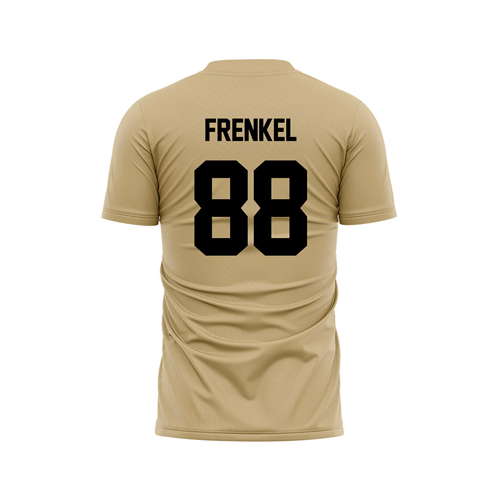 Purdue - NCAA Women's Soccer : Dina Frenkel - Gold Soccer Jersey-1