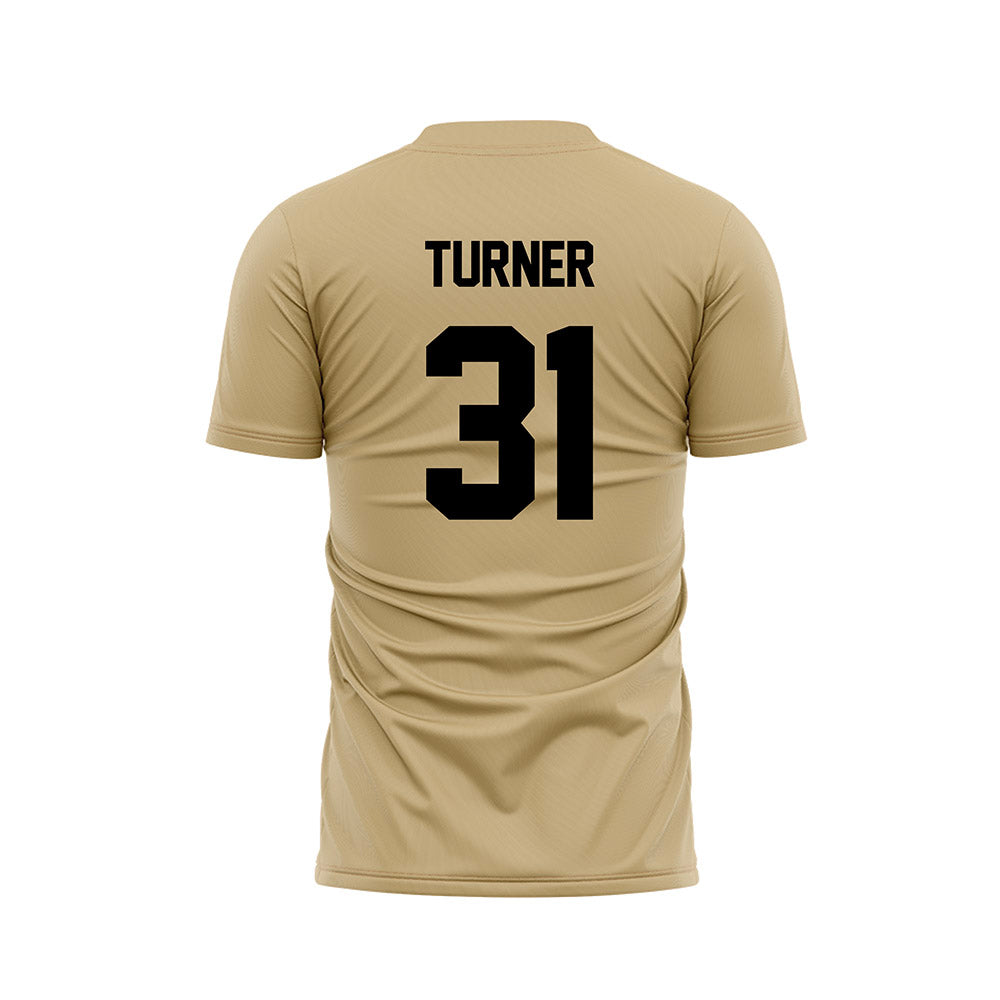 Purdue - NCAA Women's Soccer : Allyssa Turner - Gold Soccer Jersey-1