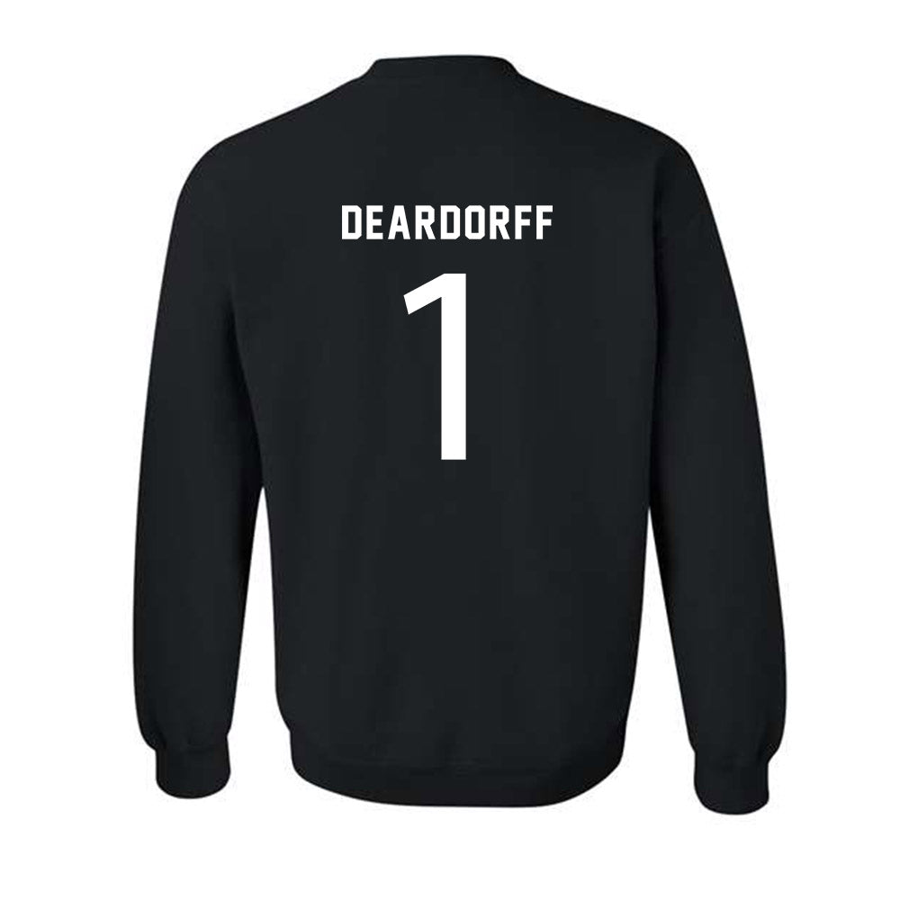 Loyola - NCAA Women's Soccer : Allison Deardorff - Replica Shersey Crewneck Sweatshirt-1