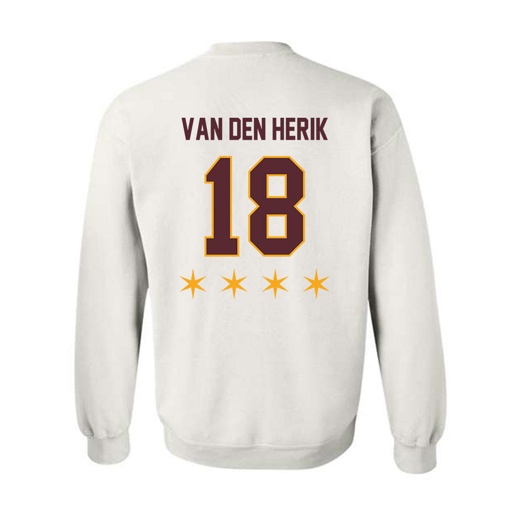 Loyola - NCAA Women's Volleyball : Claire van den Herik - 2025 Replica Shersey Crewneck Sweatshirt-1