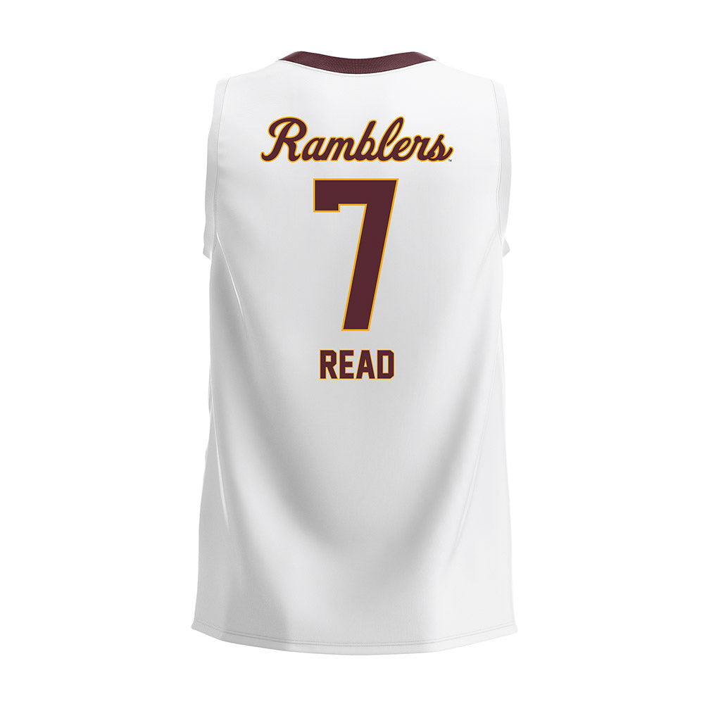 Loyola - NCAA Men's Volleyball : Jake Read - 2025 White Volleyball Jersey-1