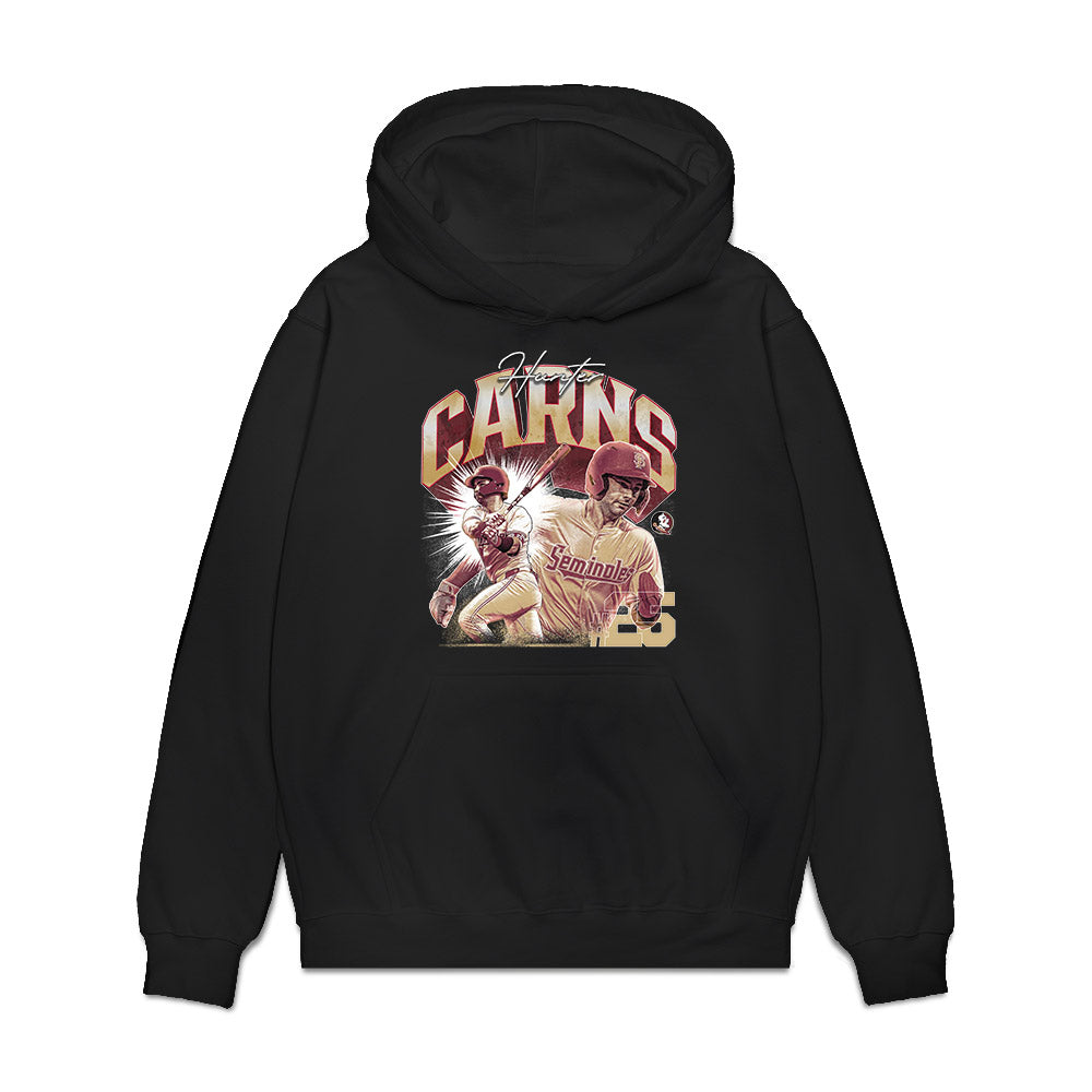FSU - NCAA Baseball : Hunter Carns - Premium Hooded Sweatshirt-0