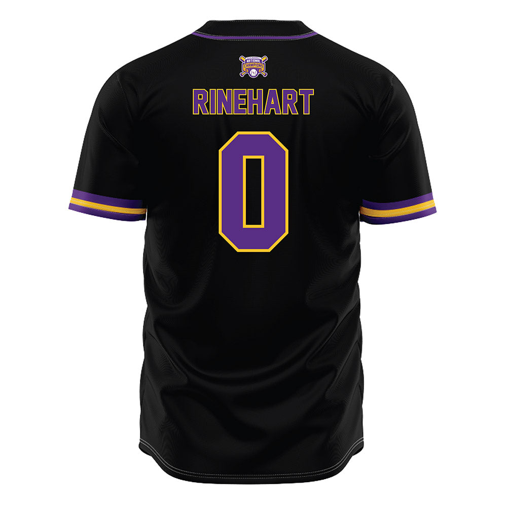 LSU - NCAA Baseball : Jace Rinehart - National Championship Jersey-1