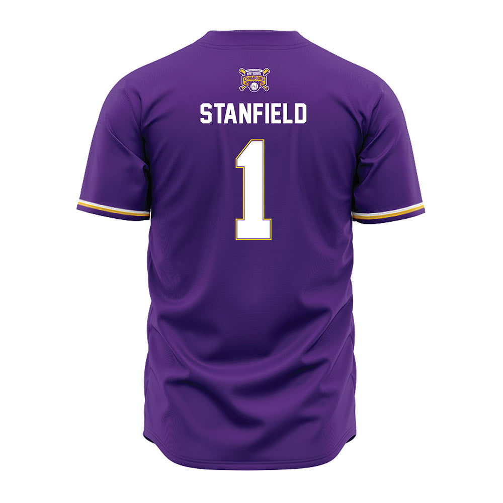 LSU - NCAA Baseball : Chris Stanfield - National Championship Jersey-1