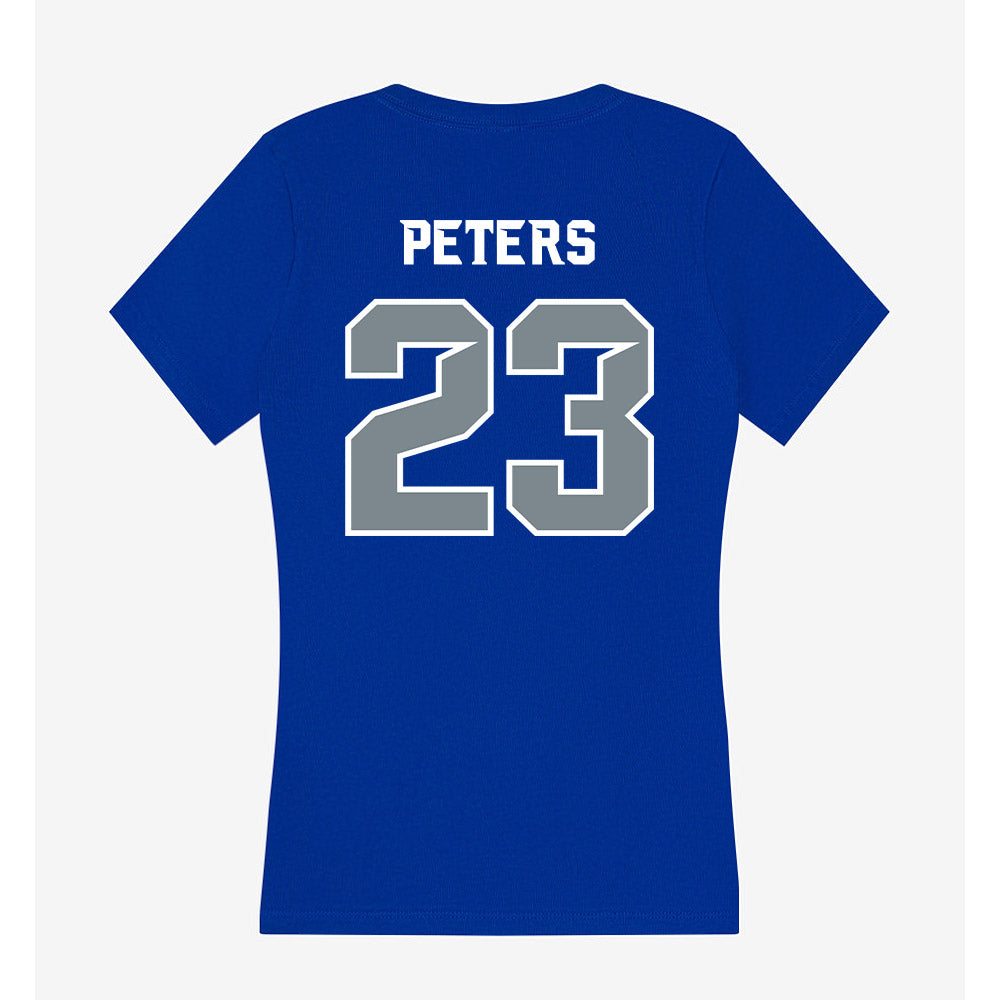 Southern Nevada - NCAA Baseball : Jeffrey Peters - Classic Shersey Women's V-Neck T-Shirt-1