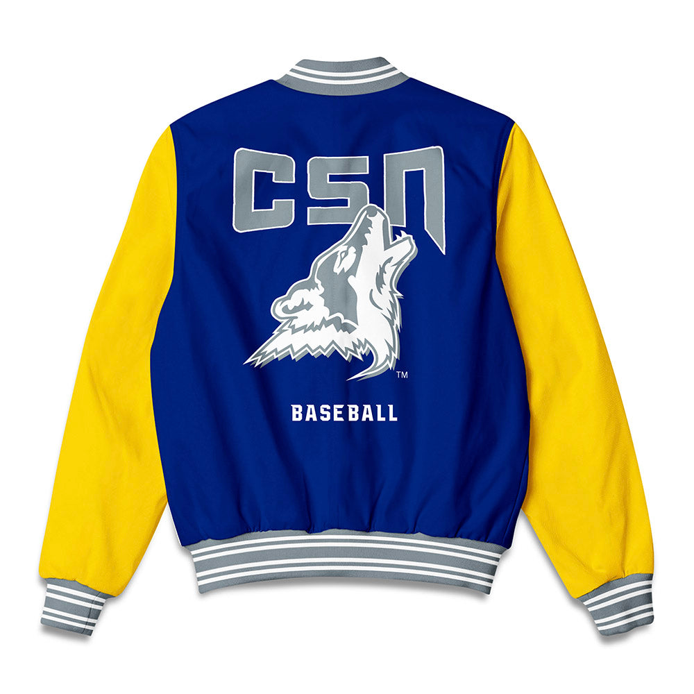 Southern Nevada - NCAA Baseball : Dylan Venturini - Bomber Jacket-1