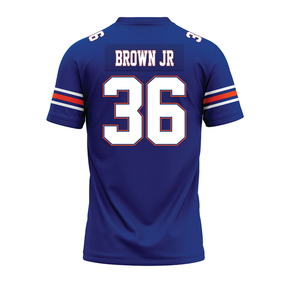 Florida - NCAA Football : Vincent Brown Jr - Blue Premium Football Jersey-1