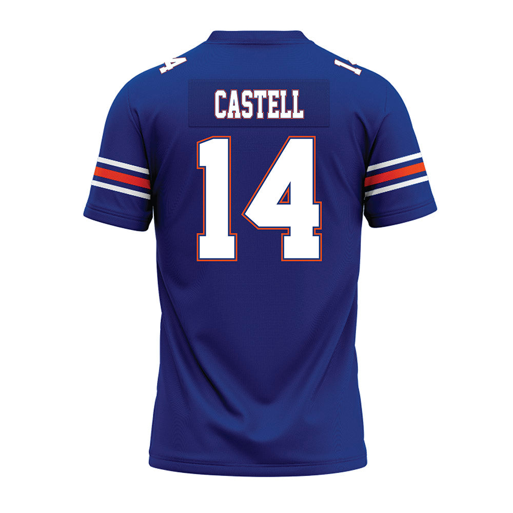 Florida - NCAA Football : Jordan Castell - Blue Premium Football Jersey-1