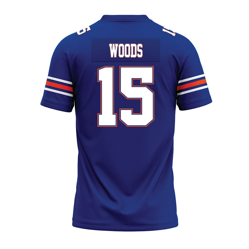 Florida - NCAA Football : Jayden Woods - Blue Premium Football Jersey-1