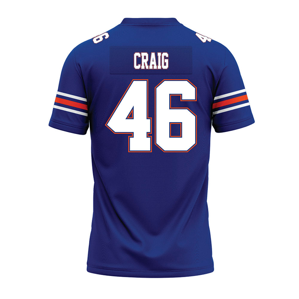 Florida - NCAA Football : Hayden Craig - Blue Premium Football Jersey-1
