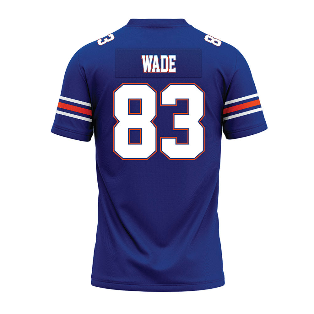 Florida - NCAA Football : Jackson Wade - Blue Premium Football Jersey-1