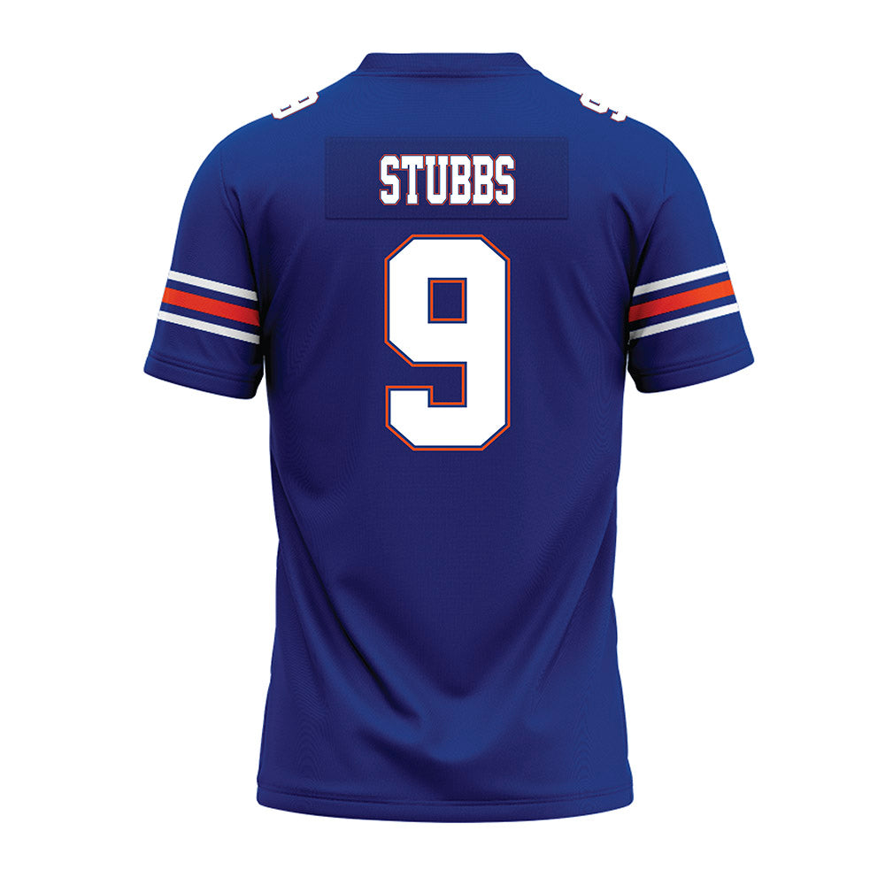 Florida - NCAA Football : Drake Stubbs - Blue Premium Football Jersey-1