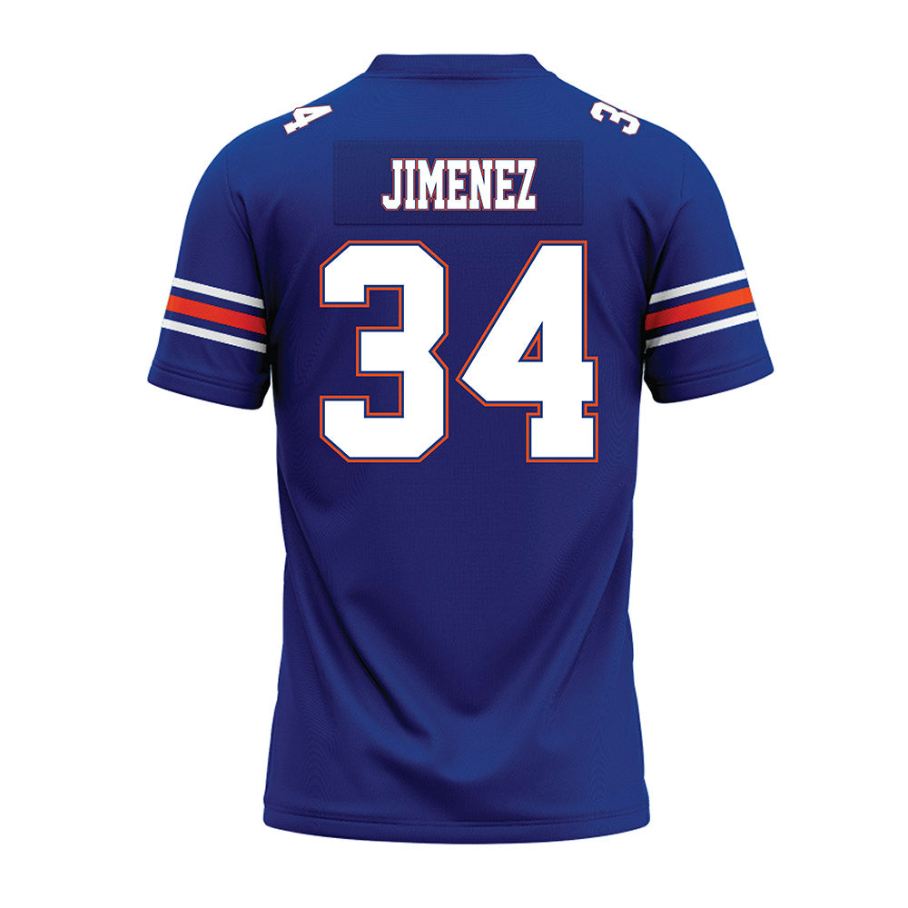 Florida - NCAA Football : Kelvin Jimenez - Blue Premium Football Jersey-1