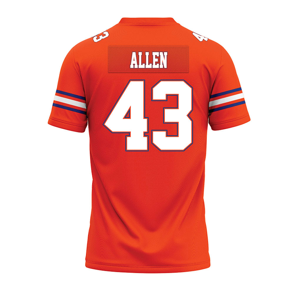 Florida - NCAA Football : Alfonzo Allen - Orange Premium Football Jersey-1