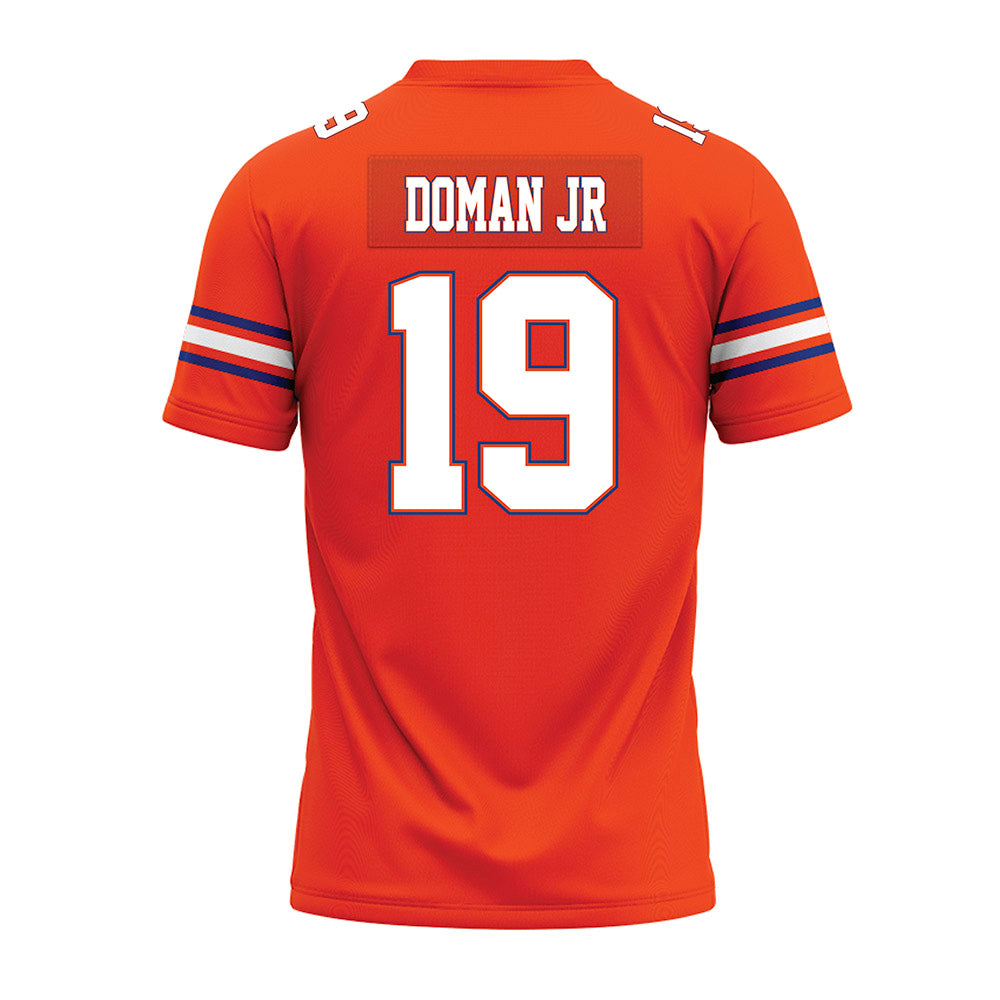 Florida - NCAA Football : Tommy Doman Jr - Orange Premium Football Jersey-1