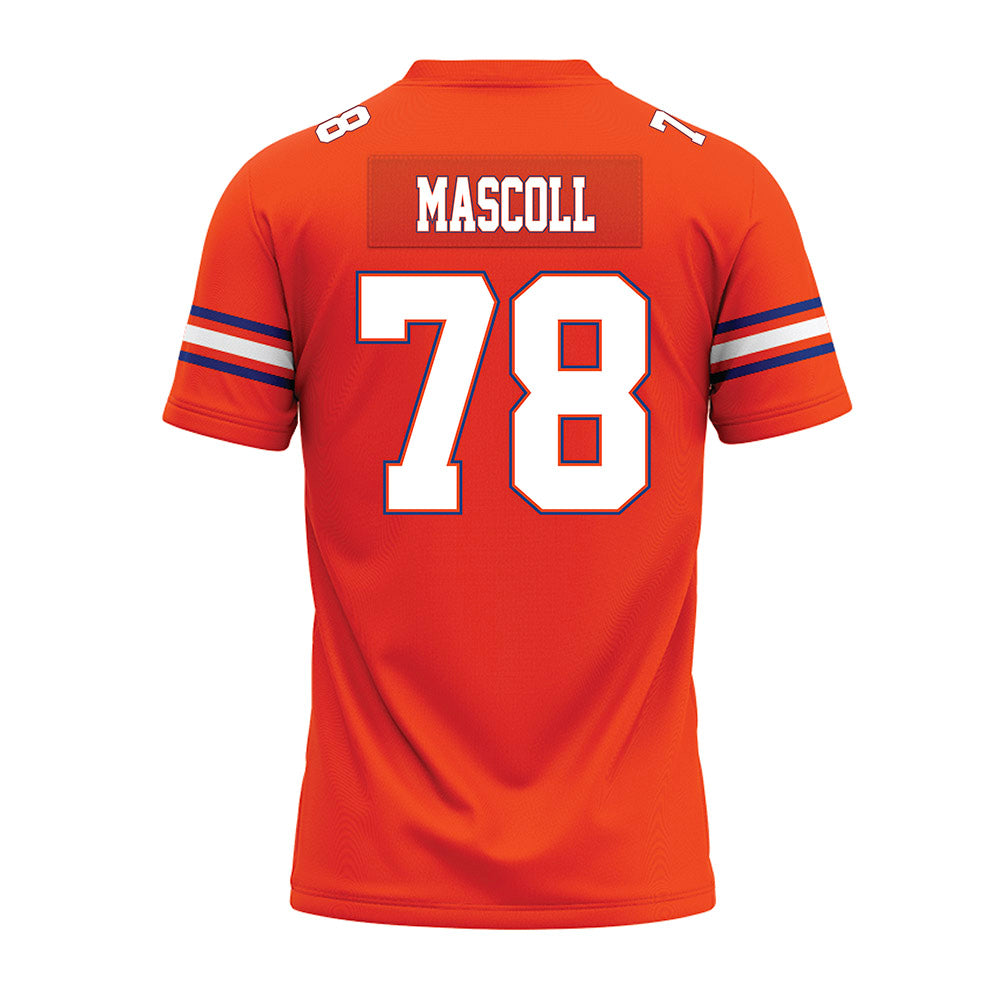 Florida - NCAA Football : Marcus Mascoll - Orange Premium Football Jersey-1