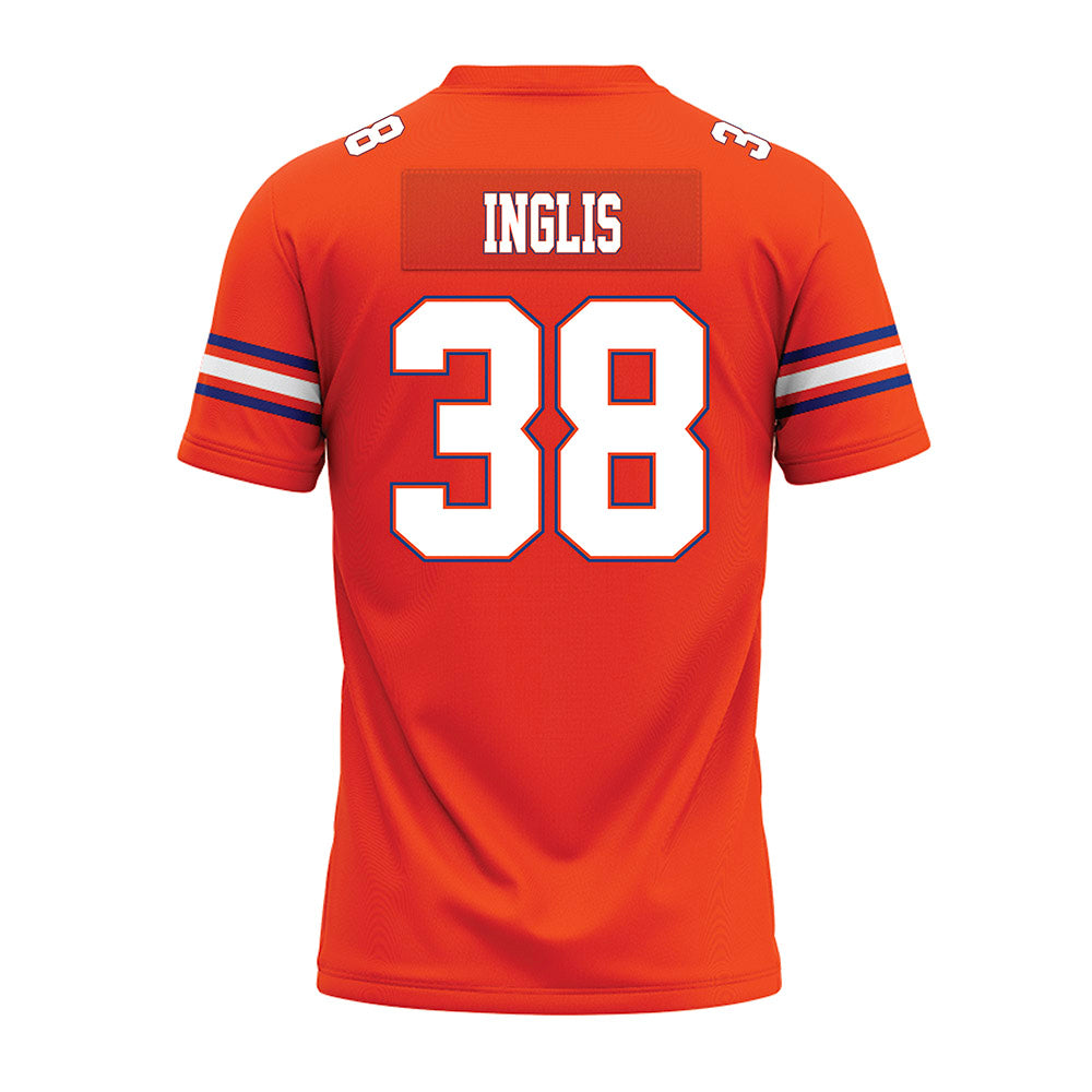 Florida - NCAA Football : Nicholas Inglis - Orange Premium Football Jersey-1