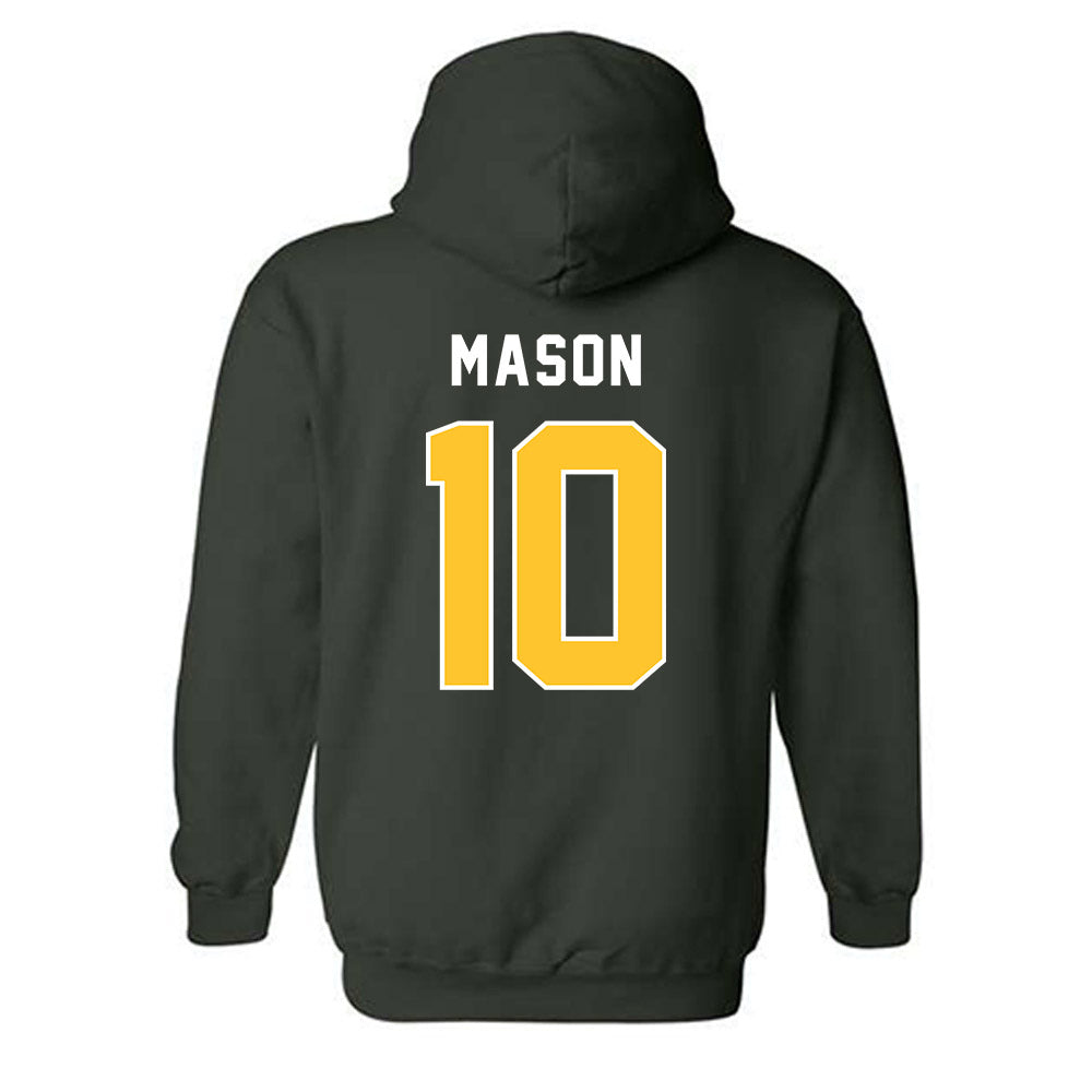 Humboldt State - NCAA Men's Basketball : Marsai Mason - Classic Shersey Hooded Sweatshirt-1
