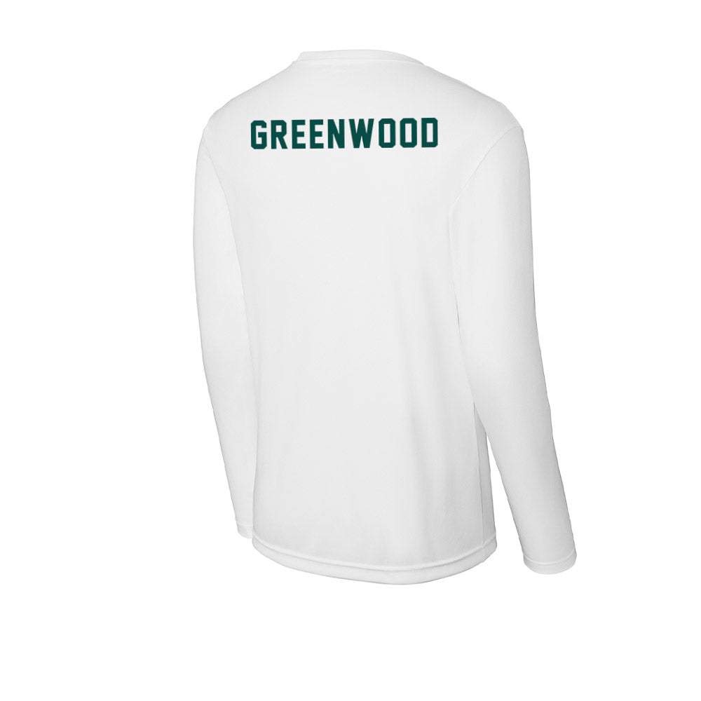 Humboldt State - NCAA Men's Track & Field : Damian Greenwood - Classic Shersey Activewear Long Sleeve T-Shirt-1