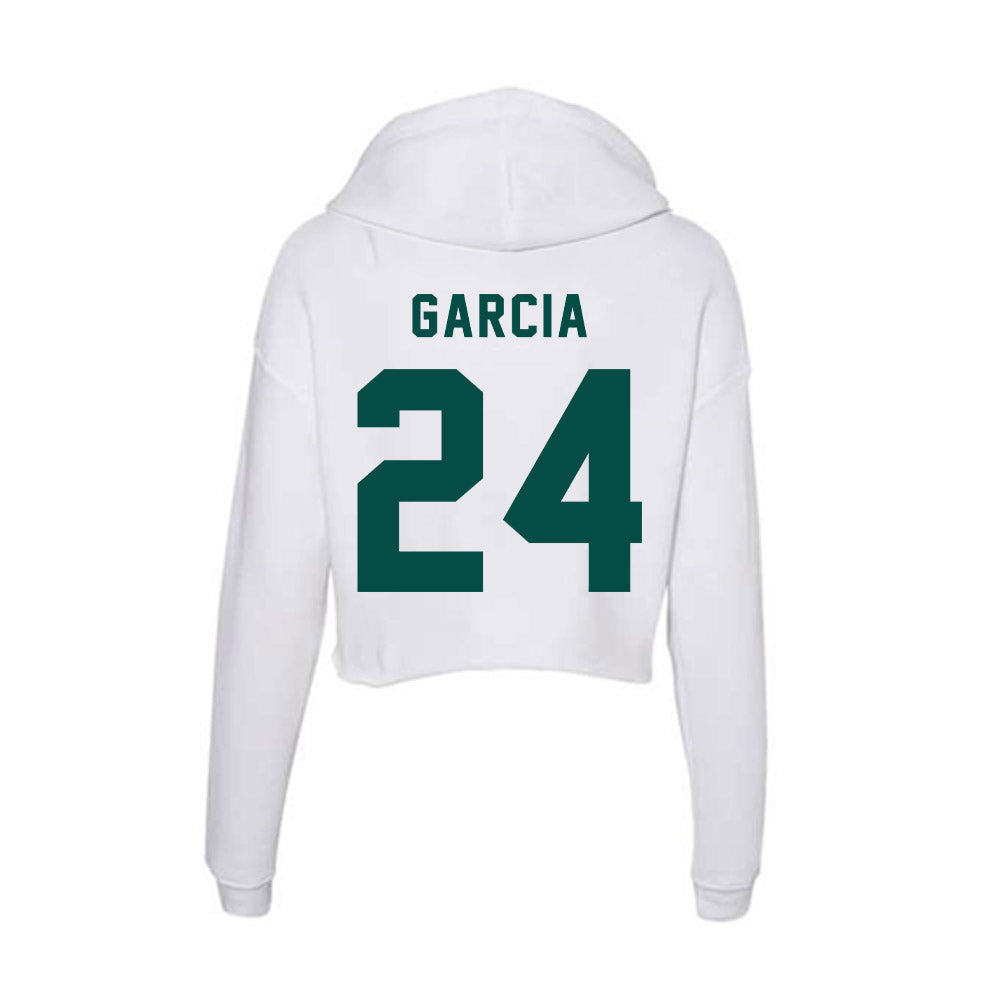 Humboldt State - NCAA Softball : Gaige Garcia - Classic Shersey Women's Crop Fleece Hoodie-1