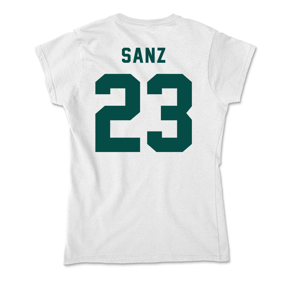 Humboldt State - NCAA Women's Basketball : Riley Sanz - Classic Shersey Soft Style Women’s T-Shirt-1