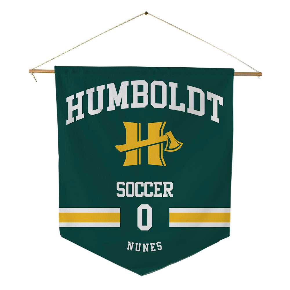 Humboldt State - NCAA Women's Soccer : Adea Nunes - Pennant - 18" x 21"-0
