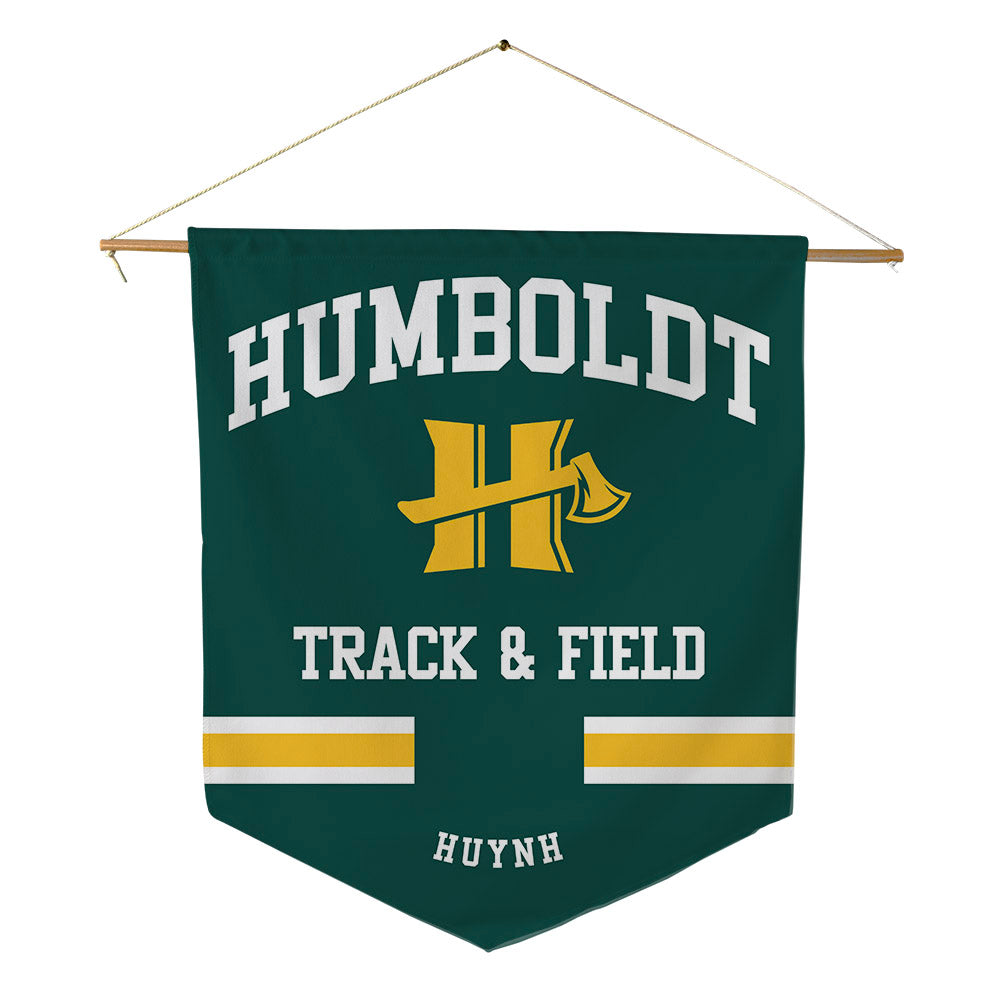 Humboldt State - NCAA Women's Track & Field : Nayeli Huynh - Pennant - 18" x 21"-0