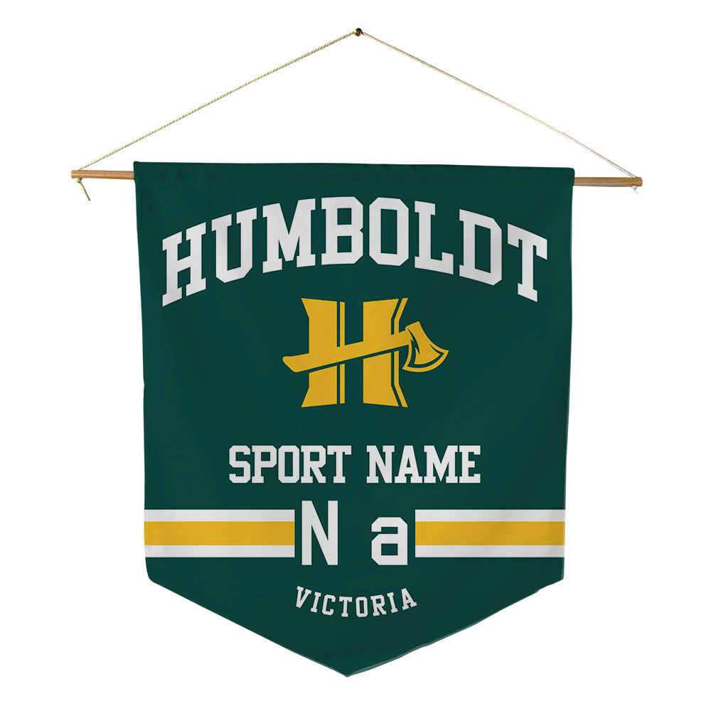 Humboldt State - NCAA Wrestling : Jayson Victoria - Pennant - 18" x 21"-0